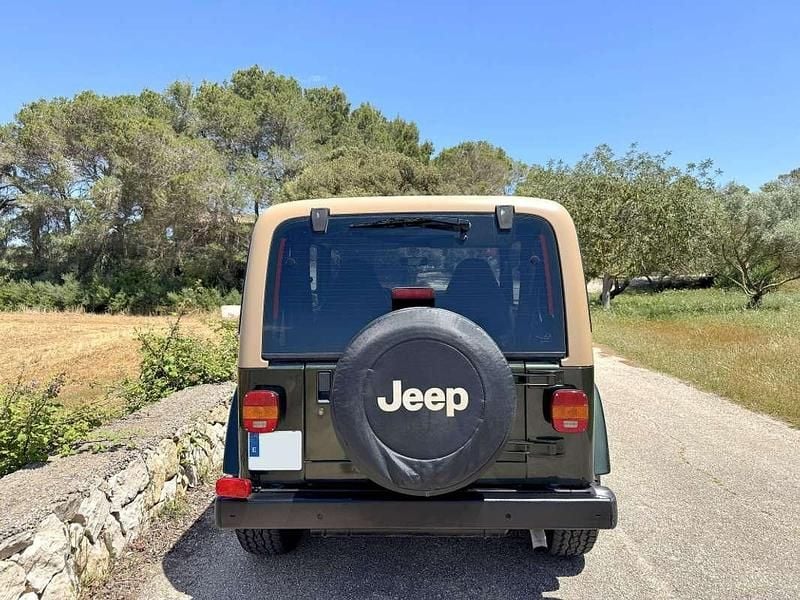 Usado Jeep Wrangler 181 CV (133 kW) 2003 Verde SUV