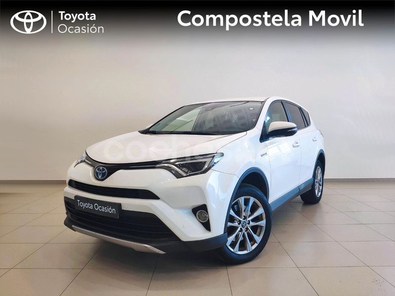 Blanco Usado 2017 Toyota RAV4 Hybrid Advance SUV | 14.990 € - Imagen 1/4