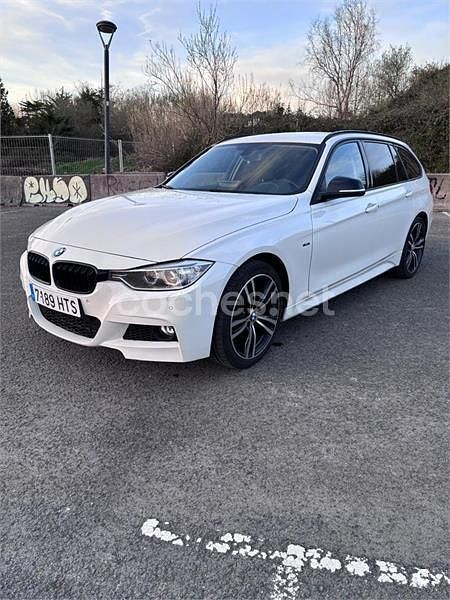 Usado BMW 318 Sport Line 143 CV (105 kW) 2013 Blanco Familiar