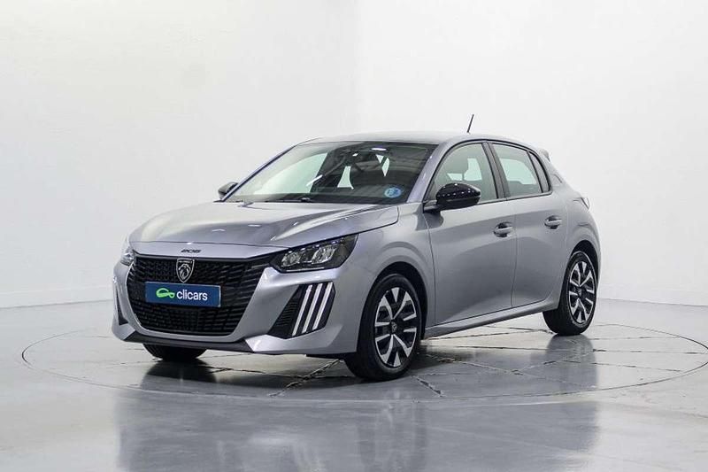Gris Usado 2024 Peugeot 208 Active Utilitario | 16.390 € (Buen precio) - Imagen 1/4