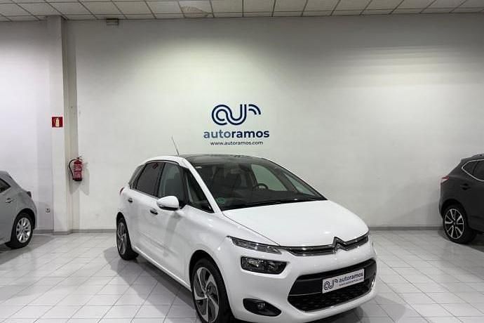 Blanco Usado 2016 Citroën C4 Picasso Intensive+ Monovolumen | 13.900 € (Precio justo) - Imagen 1/4