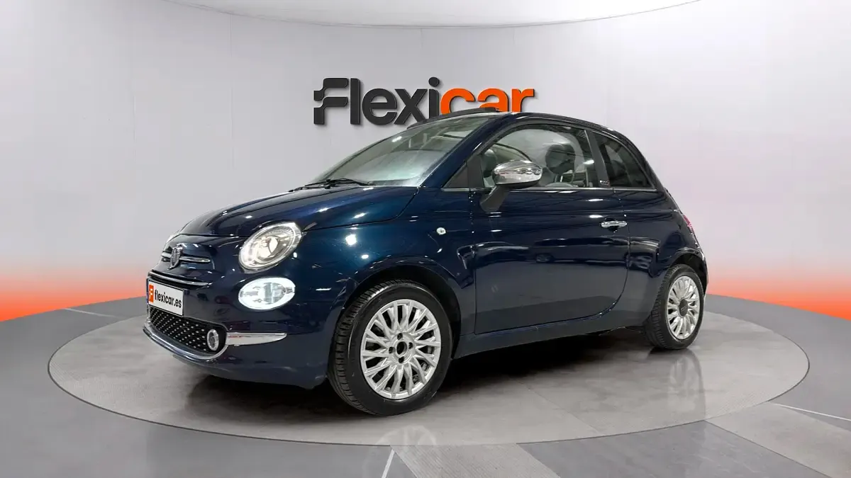 Usado Fiat 500 Connect 71 CV (52 kW) 2021 Azul Descapotable