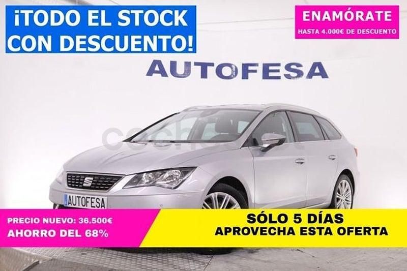 Usado Seat Leon XCELLENCE 130 CV (95 kW) 2020 Gris / plata Familiar