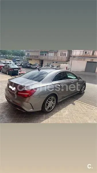 Usado Mercedes CLA200 150 CV (110 kW) 2019 Gris / plata Berlina