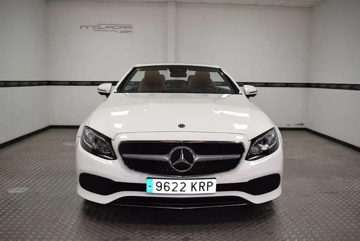 Usado Mercedes E350 298 CV (219 kW) 2018 Blanco Descapotable
