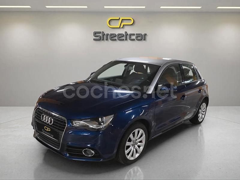 Azul Usado 2014 Audi A1 Sportback Utilitario | 9790 € (Super precio) - Imagen 1/4