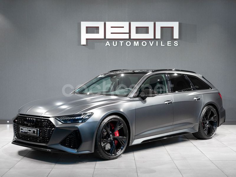 Gris Usado 2020 Audi RS6 Design Familiar | 99.950 € (Precio justo) - Imagen 1/4