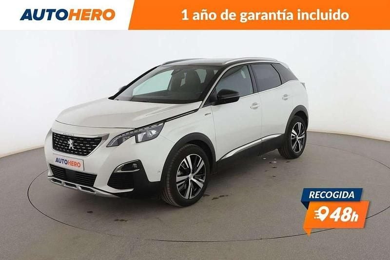 Blanco Usado 2020 Peugeot 3008 GT-line SUV | 16.666 € (Precio justo) - Imagen 1/3