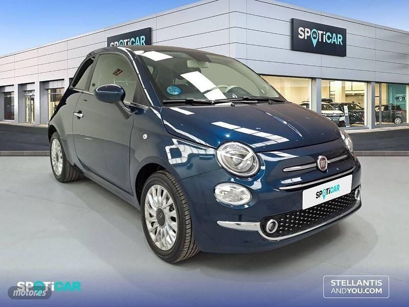 Usado Fiat 500 70 CV (51 kW) 2023 Azul Berlina
