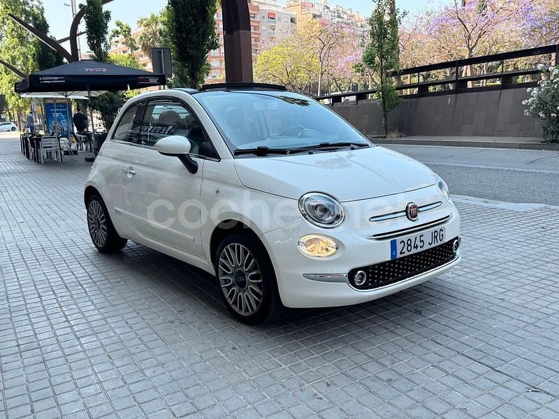 Usado Fiat 500C Lounge 69 CV (50 kW) 2016 Blanco Descapotable