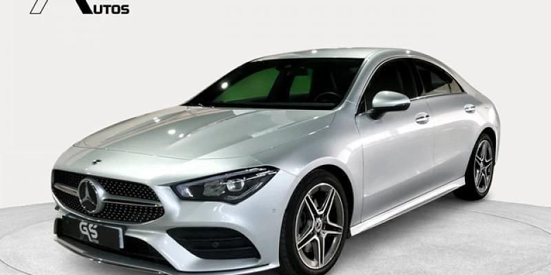 Usado Mercedes CLA200 163 CV (119 kW) 2021 Gris Berlina