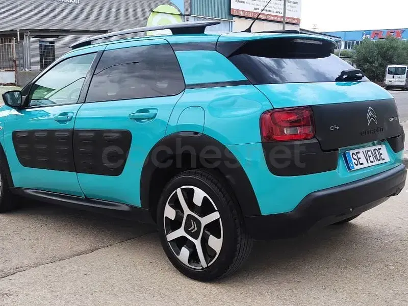 Usado Citroën C4 Shine 100 CV (73 kW) 2016 Verde Berlina