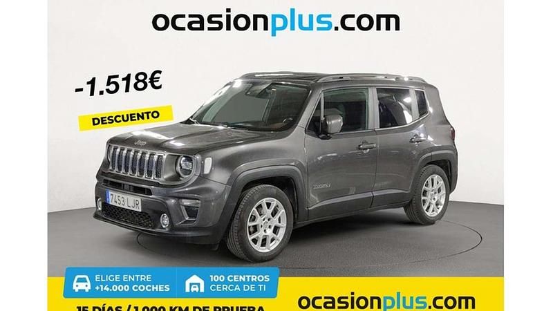 Gris Usado 2020 Jeep Renegade Limited SUV | 15.182 € (Precio justo) - Imagen 1/4
