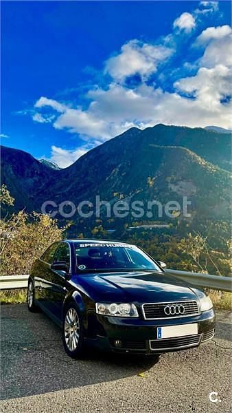 Usado Audi A4 130 CV (95 kW) 2005 Negro Berlina