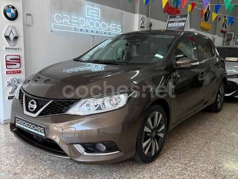Marrón Usado 2016 Nissan Pulsar N-Connecta Berlina | 8990 € (Precio justo) - Imagen 1/4
