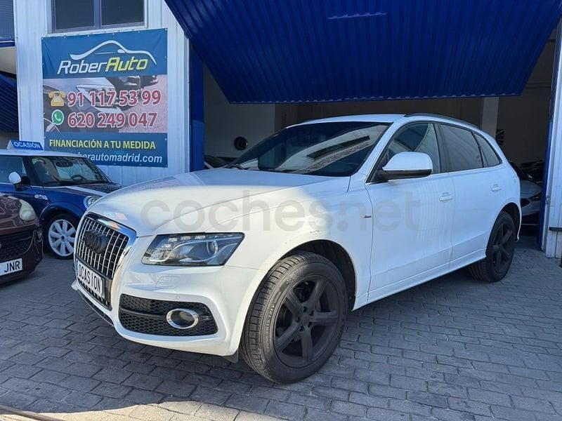 Usado Audi Q5 S-Line 211 CV (155 kW) 2010 Blanco SUV