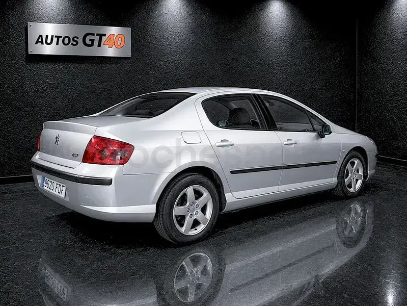 Usado Peugeot 407 Sport 110 CV (80 kW) 2006 Gris / plata Berlina