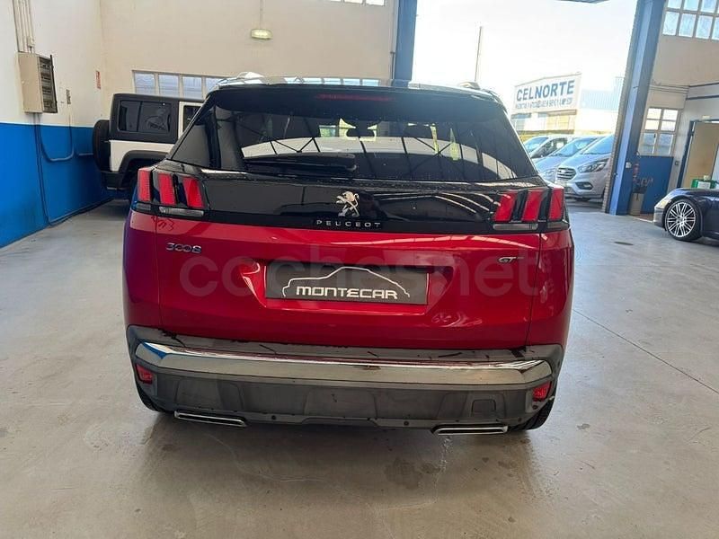 Usado Peugeot 3008 GT-line 180 CV (132 kW) 2018 Granate SUV