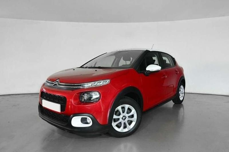 Rojo rubí Usado 2018 Citroën C3 Feel Utilitario | 6990 € (Buen precio) - Imagen 1/4