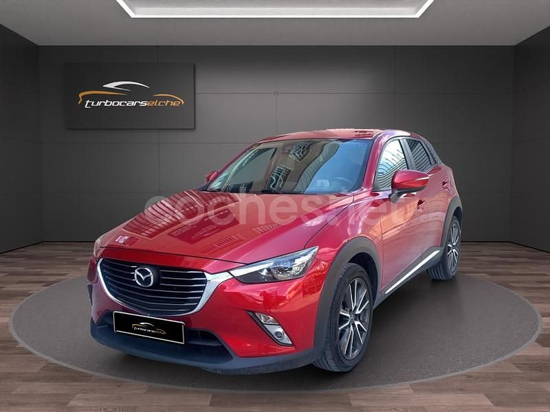 Usado Mazda CX-3 Luxury 105 CV (77 kW) 2016 Granate SUV