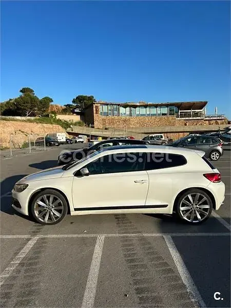Usado VW Scirocco 200 CV (147 kW) 2009 Blanco Coupe