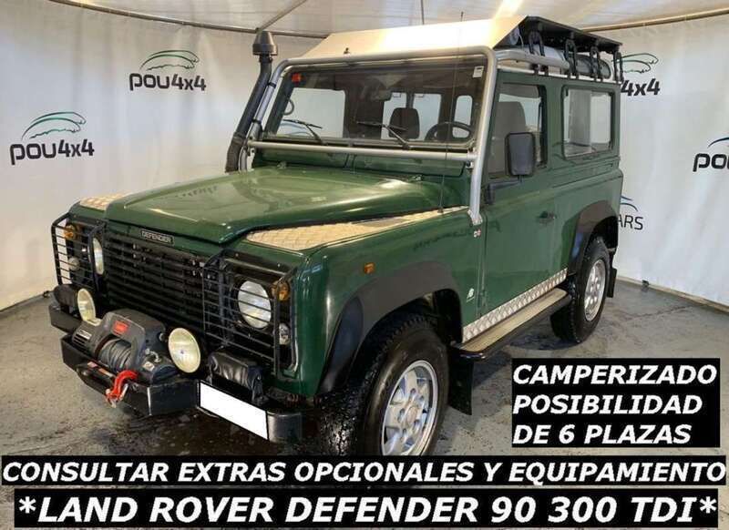 Usado Land Rover Defender 111 CV (81 kW) 1994 Verde SUV