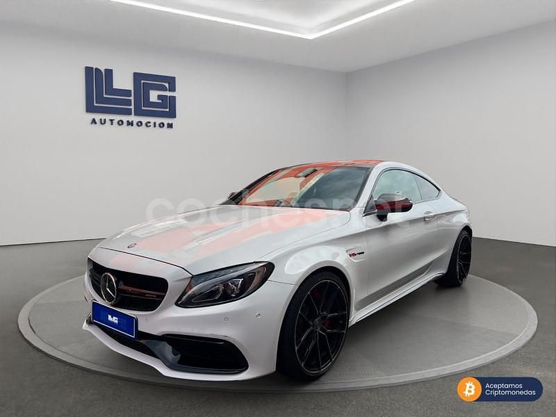 Blanco Usado 2018 Mercedes C63S AMG Coupe | 59.990 € (Precio justo) - Imagen 1/4
