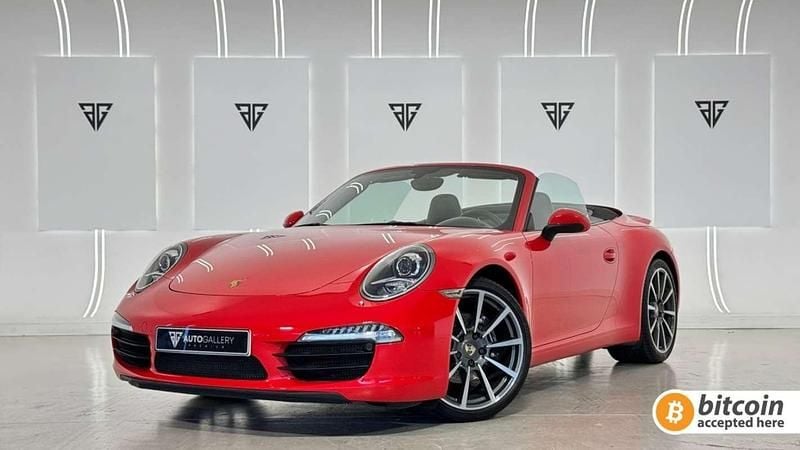 Usado Porsche 911 Carrera Cabriolet 349 CV (256 kW) 2012 Rojo Descapotable