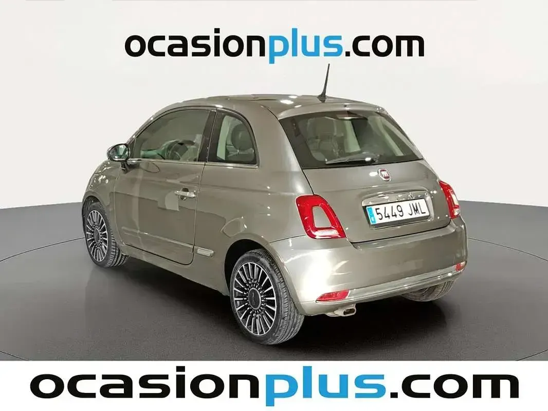 Usado Fiat 500 Lounge 69 CV (50 kW) 2016 Gris Utilitario