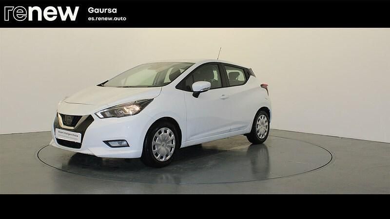 Blanco Usado 2023 Nissan Micra Acenta Berlina | 12.900 € (Precio justo) - Imagen 1/4