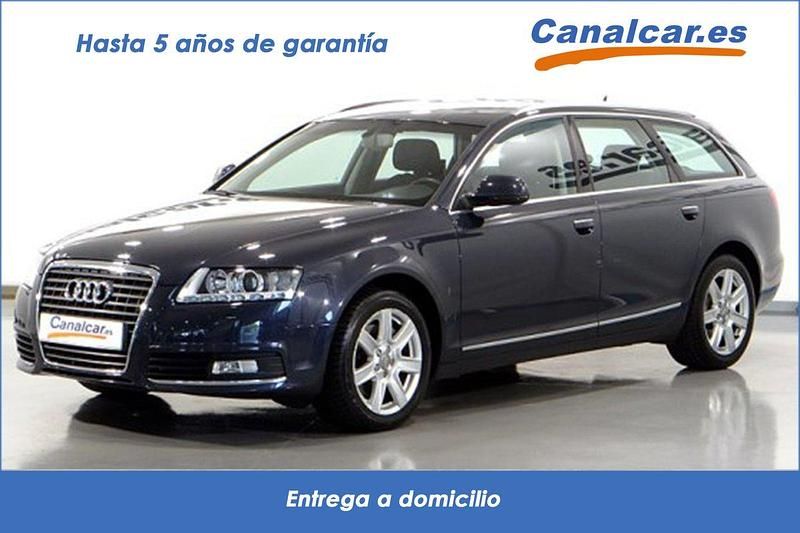 Usado Audi A6 Business 170 CV (125 kW) 2010 Azul Familiar
