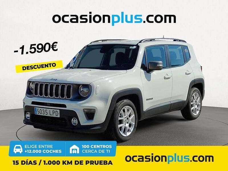 Blanco Usado 2021 Jeep Renegade Limited SUV | 16.700 € (Un poco caro) - Imagen 1/4