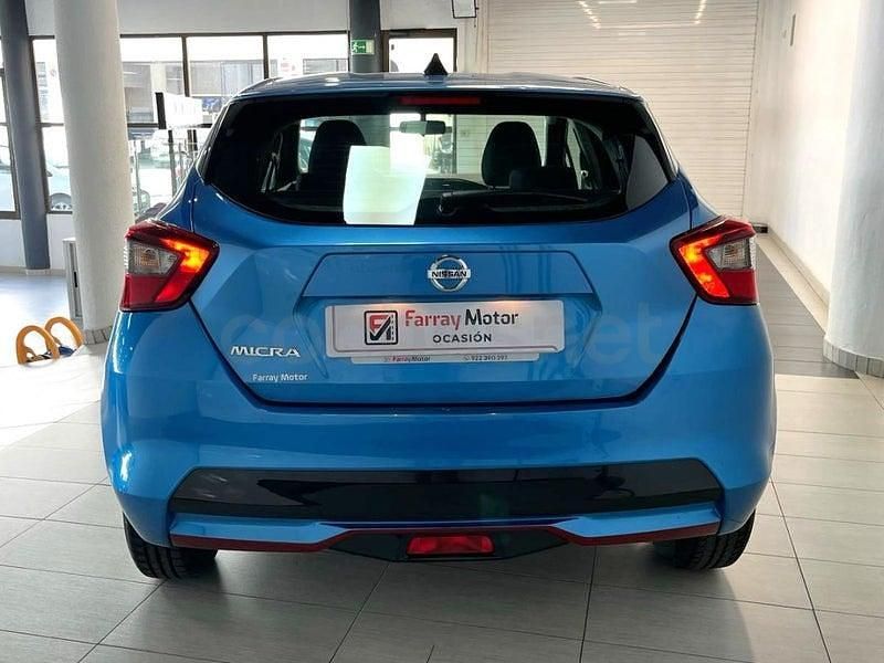 Usado Nissan Micra Visia 71 CV (52 kW) 2018 Azul Utilitario