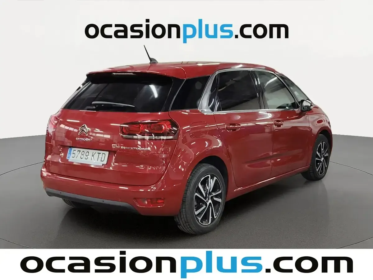 Usado Citroën C4 Feel 120 CV (88 kW) 2019 Rojo Monovolumen