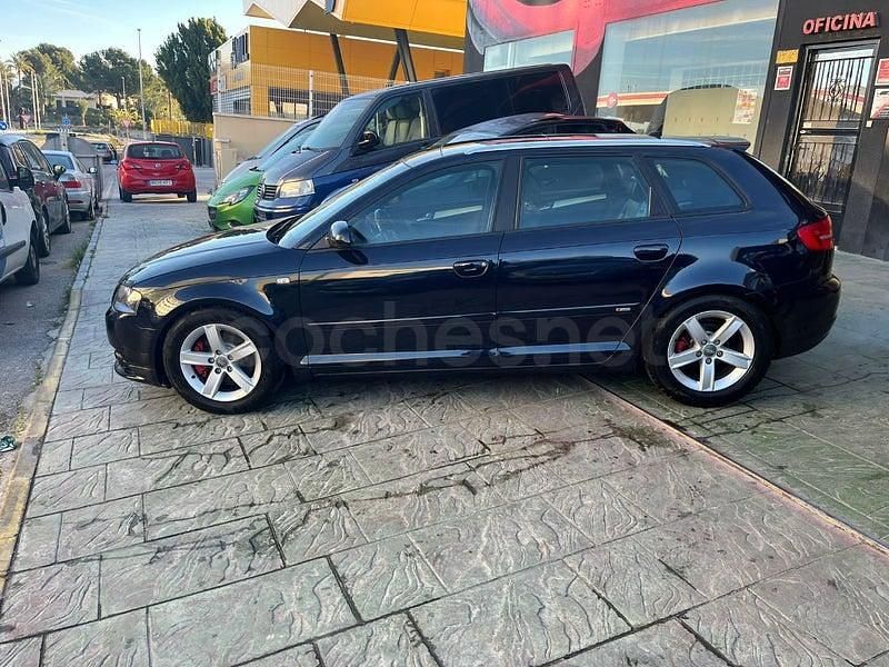 Usado Audi A3 Ambiente 170 CV (125 kW) 2007 Azul Utilitario