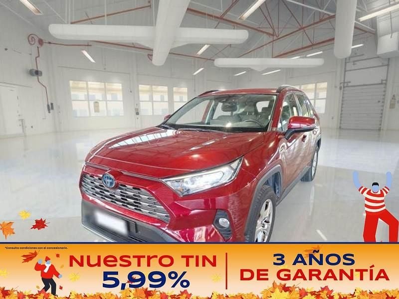 Rojo Usado 2021 Toyota RAV4 Hybrid Business Edition SUV | 27.100 € (Super precio) - Imagen 1/2
