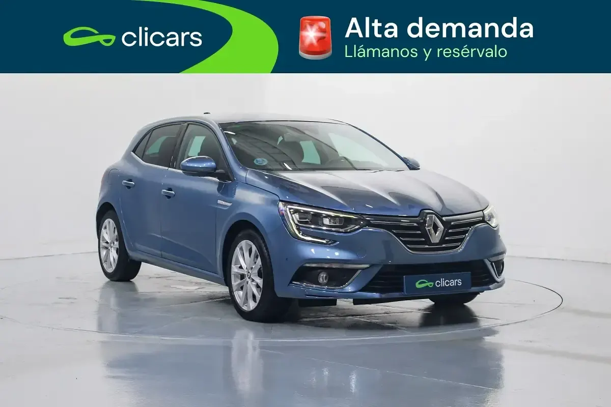 Usado Renault Mégane Zen 130 CV (95 kW) 2018 Azul
