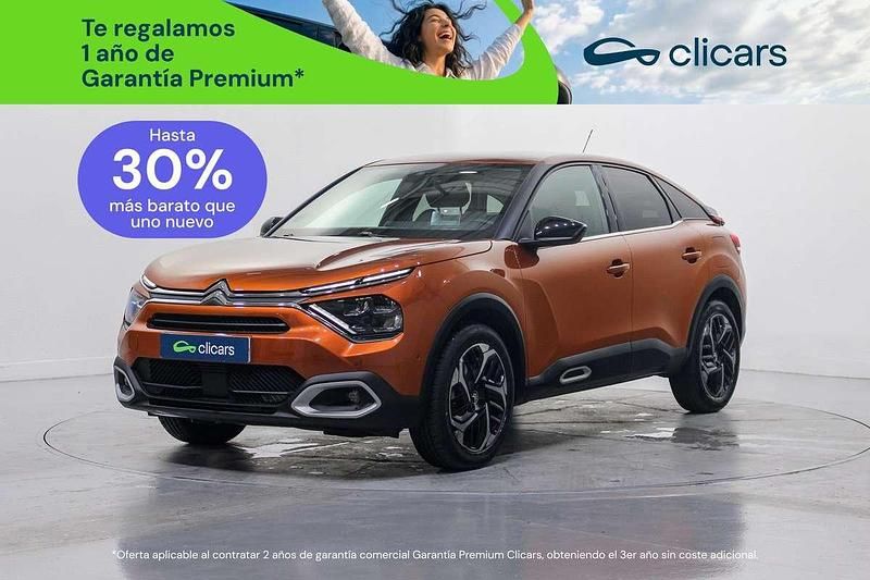 Usado Citroën C4 PureTech 131 CV (96 kW) 2021 Naranja Utilitario