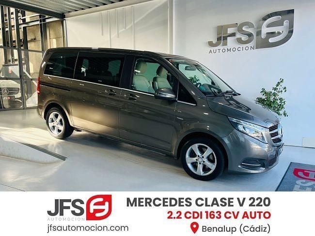 Marrón Usado 2016 Mercedes V220 Monovolumen | 36.999 € (Un poco caro) - Imagen 1/4