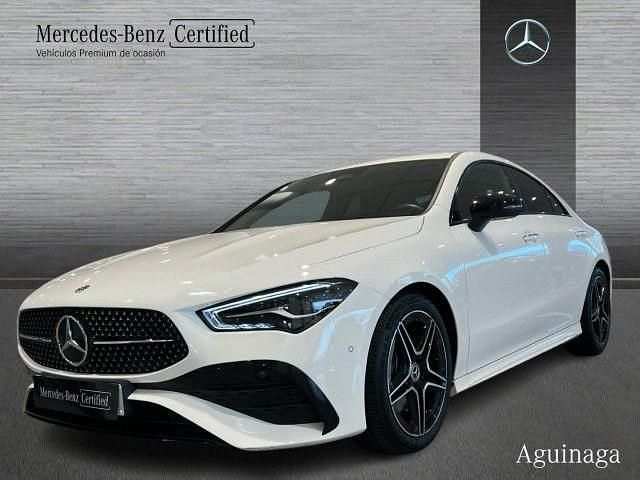 Blanco polar Usado 2024 Mercedes CLA200 AMG line | 35.890 € (Precio justo) - Imagen 1/4