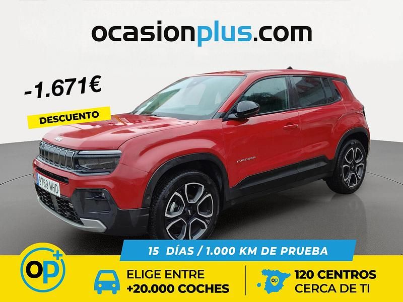 Usado Jeep Avenger Summit 100 CV (73 kW) 2023 Rojo SUV