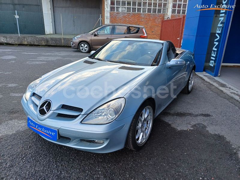 Usado Mercedes SLK200 163 CV (119 kW) 2006 Gris / plata Descapotable
