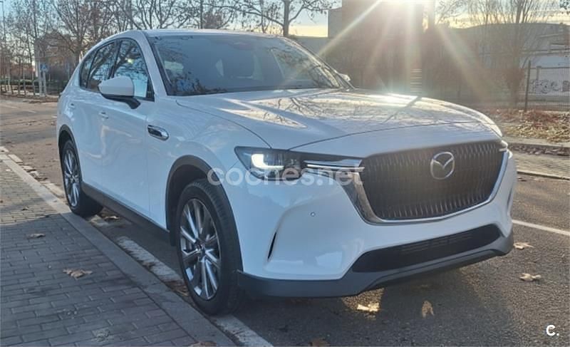 Usado Mazda CX-60 Exclusive-Line 327 CV (240 kW) 2022 Blanco SUV