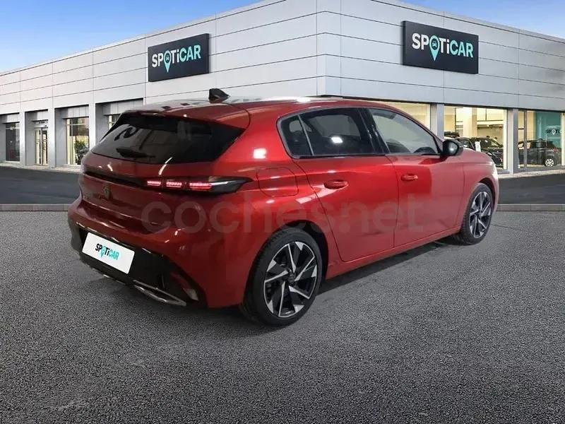 Usado Peugeot 308 Allure 130 CV (95 kW) 2024 Rojo Berlina