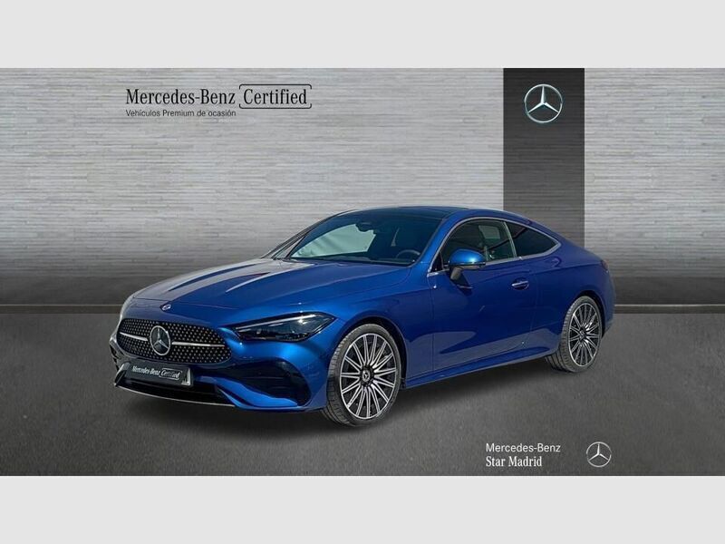 Azul Usado 2024 Mercedes CLE220 AMG Line Premium Plus Coupe | 62.990 € (Precio justo) - Imagen 1/4