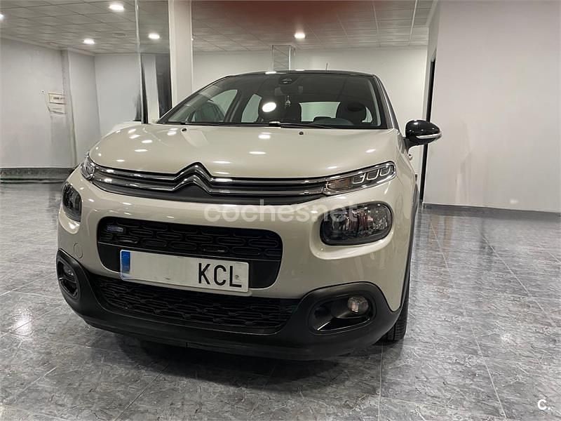 Usado Citroën C3 Feel 82 CV (60 kW) 2017 Gris / plata Berlina
