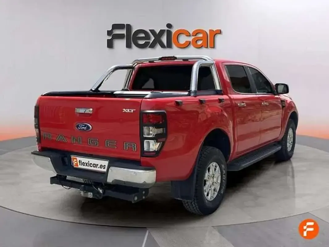 Usado Ford Ranger XLT 170 CV (125 kW) 2020 Rojo Pickup/Camioneta