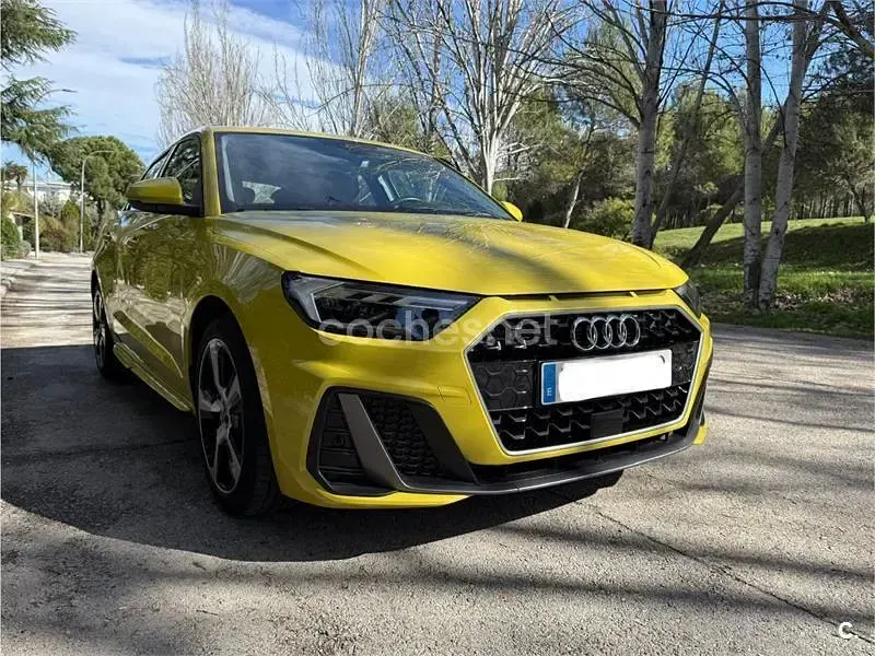 Usado Audi A1 Sportback S-Line 95 CV (69 kW) 2022 Amarillo Utilitario