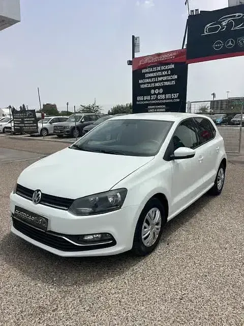 Usado VW Polo Advance 75 CV (55 kW) 2016 Blanco Utilitario