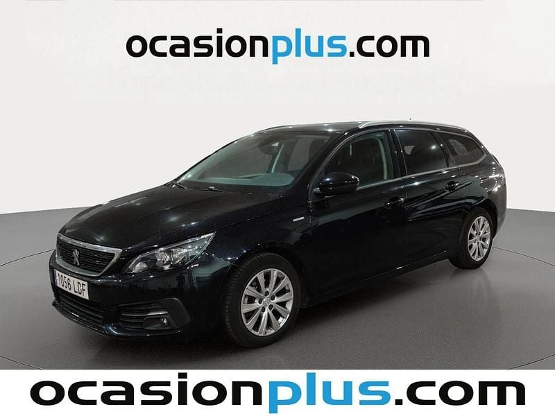 Negro Usado 2019 Peugeot 308 Style Familiar | 6900 € (Super precio) - Imagen 1/4